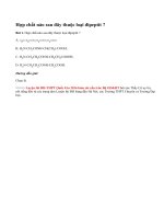 Bài 1 trang 55 sgk Hóa học 12