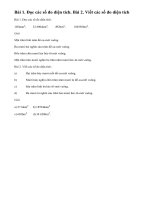 Bài 1, 2 trang 26 sgk toán 5