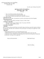 Tài liệu ôn tập ngữ văn 12 