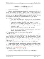 Thiết kế tổ chức thi công công trình thủy lợi thủy điện cửa đạt, thanh hóa  chuyên đề đường hầm dẫn dòng thi công (bản vẽ + thuyết minh)