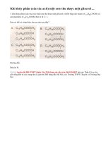 Bài 3 - Trang 18 - SGK Hóa học 12