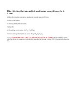 Bài 4 - Trang 155 - SGK Hóa học 12