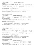 tiết 18 kiểm tra chương 1 đại số 9 có ma trận  nhận thức ,...