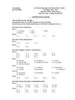 Đề và đáp án thi học sinh giỏi lớp 12 môn anh 2012 2013 tỉnh quảng bình vòng 1 