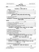 Hồ chứa nước tân thành nằm trên suối tân thành thuộc vùng đồi núi xã nguyên bình huyện tĩnh gia   tỉnh thanh hoá (bản vẽ + thuyết minh)