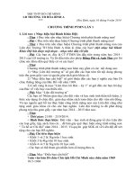 Tổng hợp chương trình phát thanh măng non. phần 1. Tham khảo