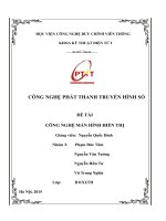 Công nghệ màn hình hiển thị