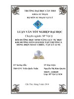 bồi dưỡng học sinh năng lực tự học khi hướng dẫn giải bài tập chương 5. dòng điện xoay chiều, vật lý 12 nc