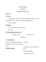 Giáo án tiếng việt 3 tuần 32 bài kể chuyện   người đi săn và con vượn 