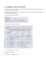 Tính chất hóa học của các nguyên tố halogen