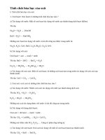 Lý thuyết Tính chất hóa học của oxit. Khái quát về sự phân loại oxit.