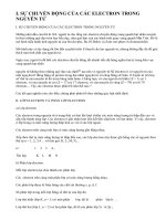 Lý thuyết cấu tạo vỏ nguyên tử