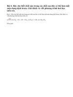 Bài 4 trang 125 sgk hoá học 9