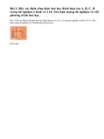 Bài 3 trang 84 sgk hoá học 9