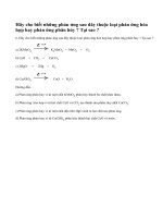 Bài tập 6 - Trang 101 - SGK Hóa học 8