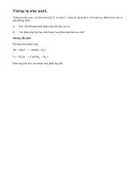 Bài 1 trang 131 sgk Hóa học lớp 8