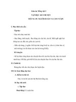 Giáo án tiếng việt 3 tuần 32 bài tập đọc   người đi săn và con vượn 