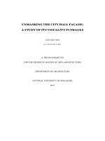 Unmasking the city hall facade  a study of its visuality in images 1 