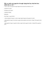 Bài 5 - Trang 20 - SGK Hóa Học 8