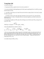 Lý thuyết Axit nitric và muối nitrat.