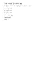 Bài 3 trang 70 sgk Hóa học lớp 11