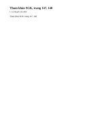 Lý thuyết Pha chế dung dịch