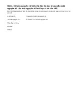 Bài 2 trang 13 sgk hoá học 10