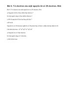 Bài 4 trang 40 sgk hoá học 10