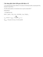 Bài 8 trang 213 sgk hóa học 11