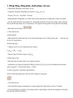 Lý thuyết Benzen và đồng đẳng. Một số hiđrocacbon thơm khác