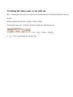 Bài 2 trang 58 sgk hóa học 11