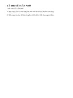 Lý thuyết sự biến đổi chất