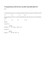 Bài 4 trang 45 sgk hóa học 11