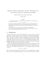 Gradient estimates of Hamilton  Souplet  Zhang type for a general heat equation on Riemannian manifolds