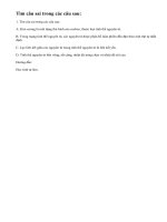 Bài 1 trang 70 sgk hóa học 10