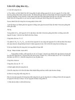 Lý thuyết liên kết cộng hóa trị