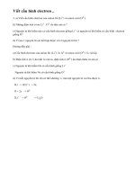 Bài 3 trang 60 sgk hóa học 10