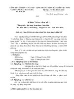 BÁO cáo GIÁM sát công trình xây dựng trạm bơm thừa tiên   địa điểm XD xã yên đồng – huyện yên mô   tỉnh ninh bình