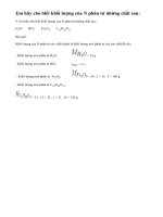 Bài 4 trang 65 sgk hóa học 8