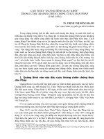 CAO TRÀO “QUẢNG BÌNH QUẬT KHỞI” TRONG CUỘC KHÁNG CHIẾN CHỐNG THỰC dân PHÁP