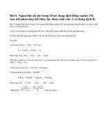 Bài 5 trang 60 sgk hoá học 9