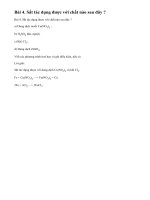 Bài 4 trang 60 sgk hoá học 9