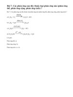 Bài 7 trang 108 sgk hoá học 11