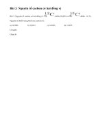 Bài 3 trang 14 sgk hoá học 10