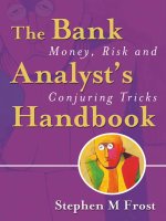The bank analysts handbook 0470091185 