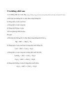 Bài 2 trang 14 sgk hóa học 9