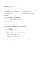 Bài 2 trang 25 sgk hóa học 9