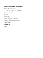 Bài 3 trang 118 sgk Hóa học lớp 10