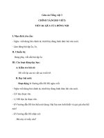 Giáo án tiếng việt 3 tuần 33 bài chính tả   nghe   viết quà của đồng nội, phân biệt sx, oô 