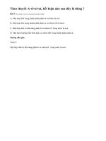 Bài 3 trang 10 sgk Hóa học 11